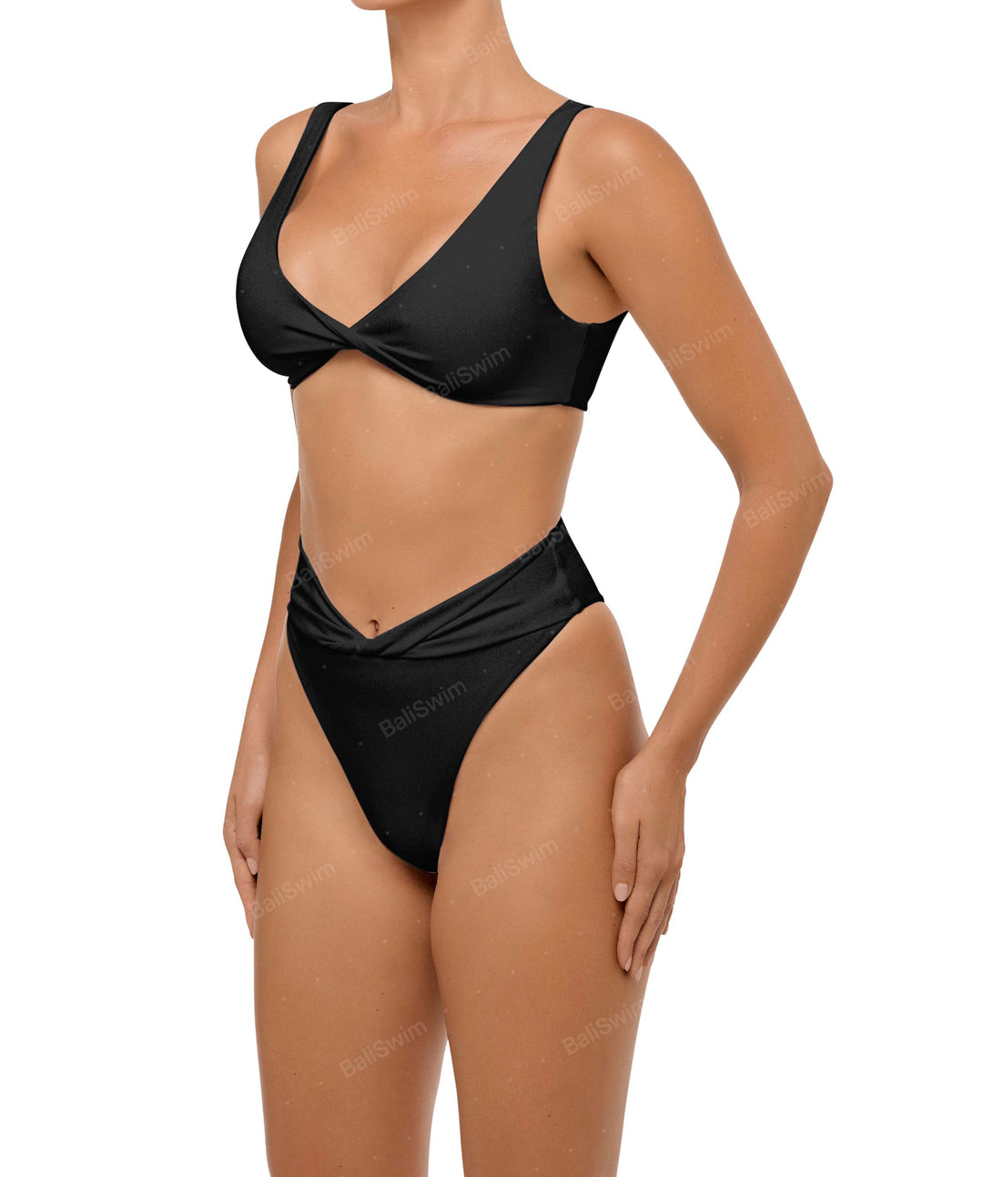 BSWS-B102 Twisted V-waist Bikini Bottom