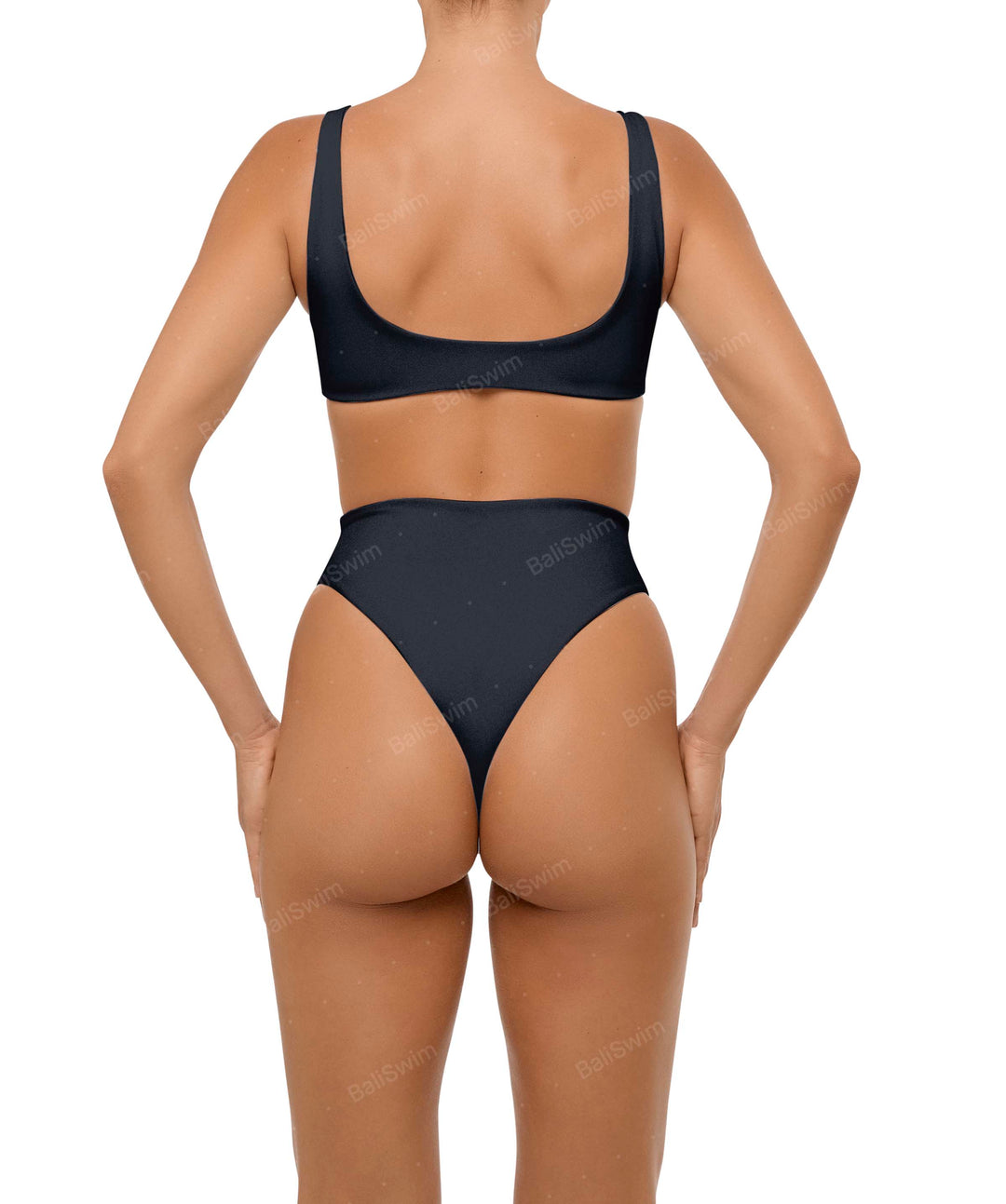 BSWS-B102 Twisted V-waist Bikini Bottom