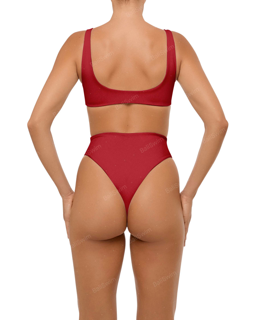 BSWS-B102 Twisted V-waist Bikini Bottom