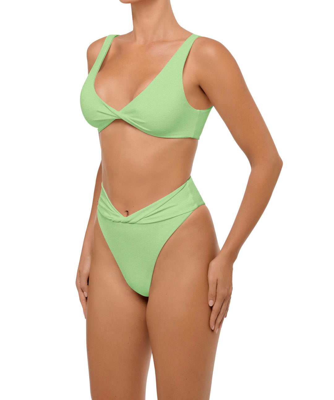 BSWS-B102 Twisted V-waist Bikini Bottom