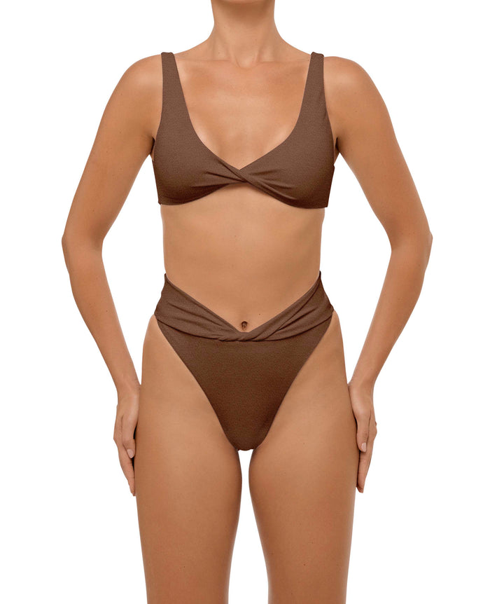 BSWS-B102 Twisted V-waist Bikini Bottom