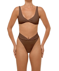 BSWS-B102 Twisted V-waist Bikini Bottom