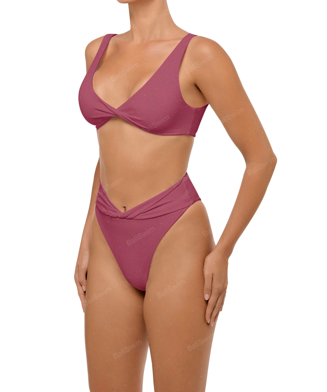 BSWS-B102 Twisted V-waist Bikini Bottom