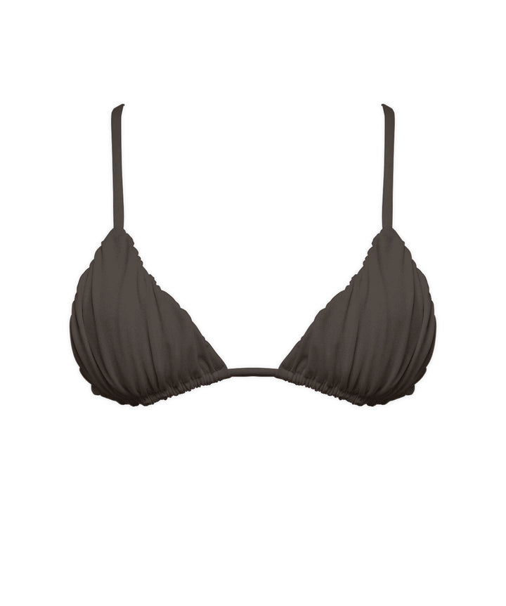 BSWS-T104 Pleated Triangle Bikini Top