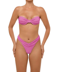 BSWS-B105 Ruched V-waist Bikini Bottom