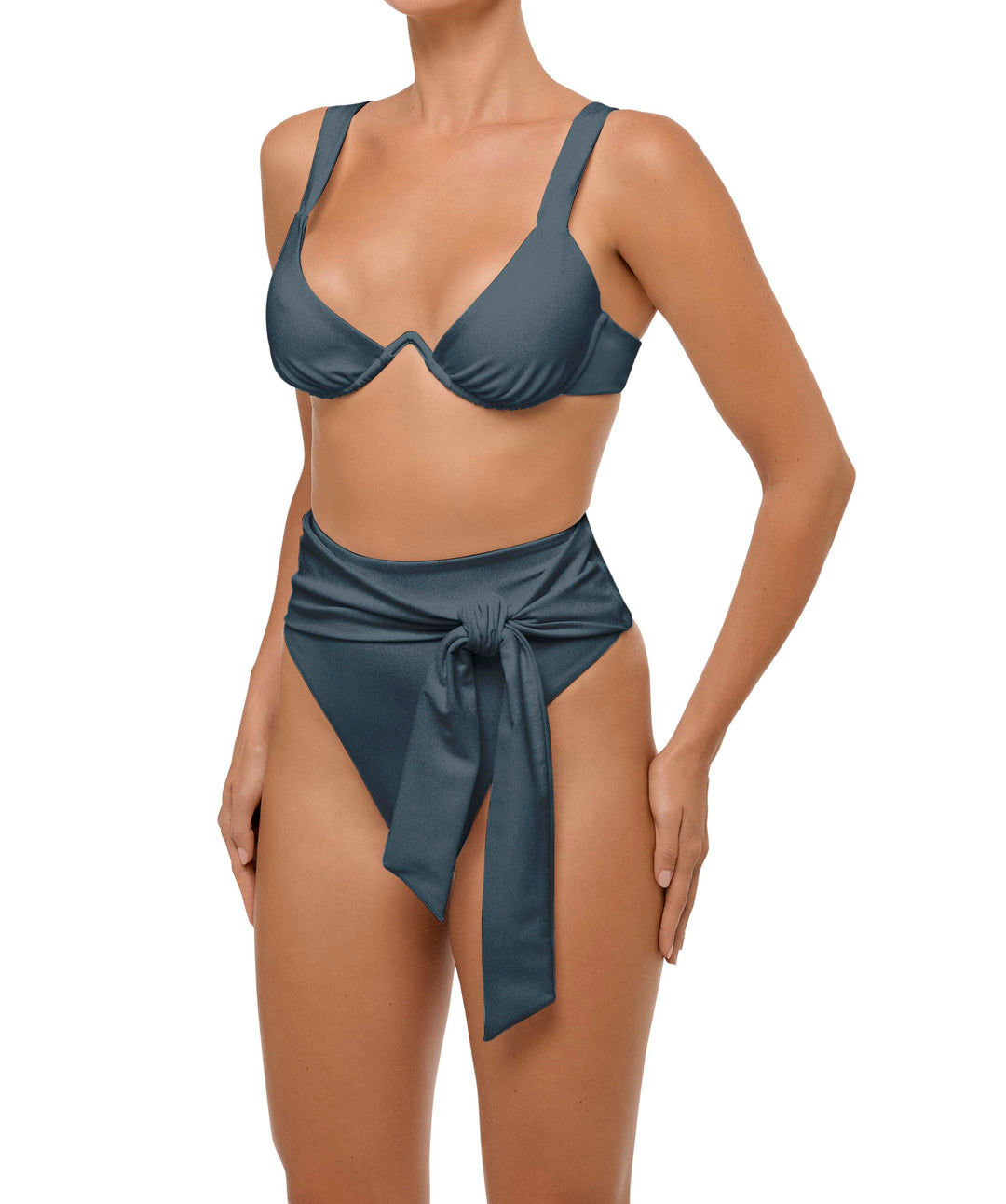 BSWS-T106 Underwired Wide Straps Bikini Top