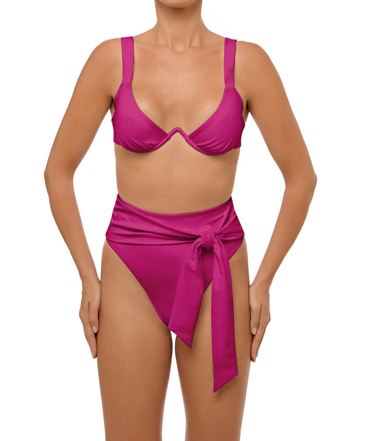 BSWS-T106 Underwired Wide Straps Bikini Top