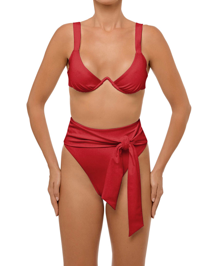 BSWS-T106 Underwired Wide Straps Bikini Top