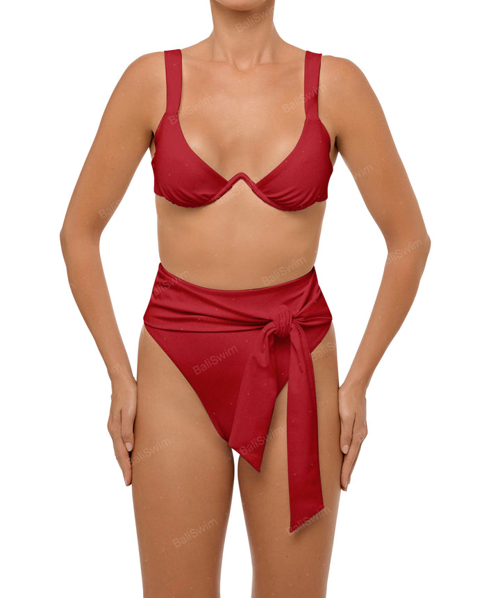 BSWS-T106 Underwired Wide Straps Bikini Top