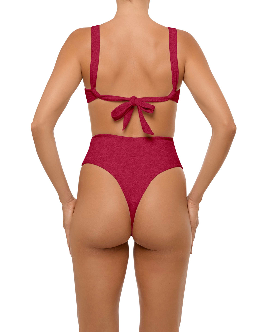 BSWS-T106 V-Wire Open Neckline Underwire Top