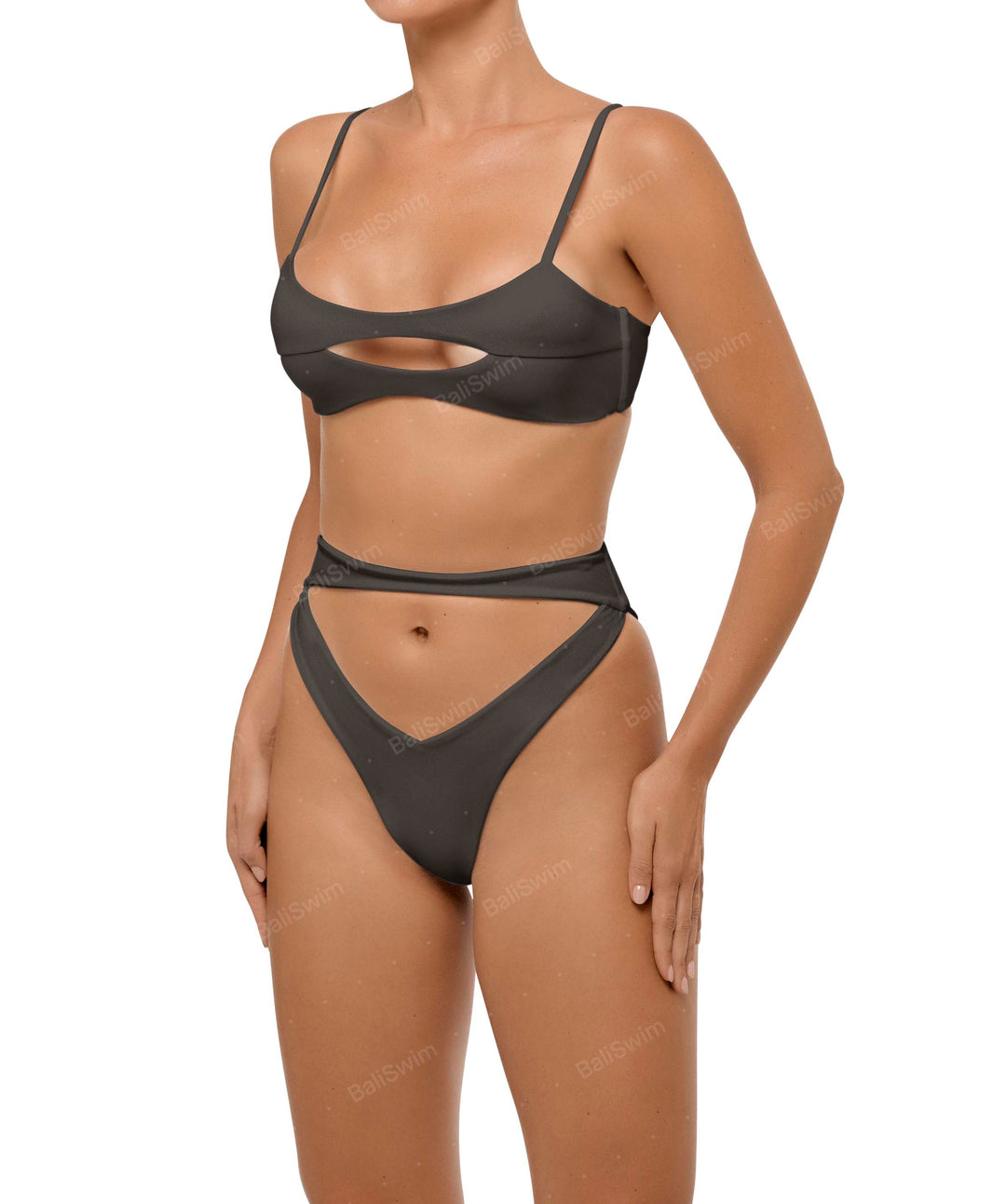 BSWS-B108 Hip Cutout Bikini Bottom