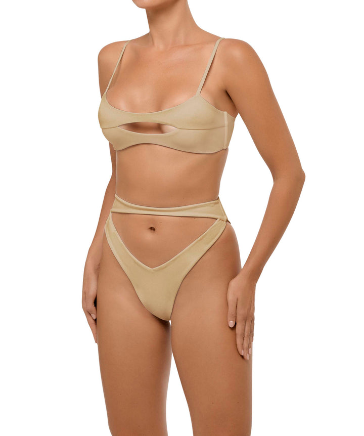 BSWS-T108 Tank top Cutout Bikini Top