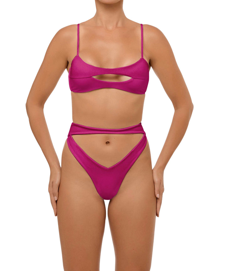 BSWS-B108 Hip Cutout Bikini Bottom