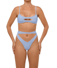 BSWS-T108 Cut-out Front Bralette Top