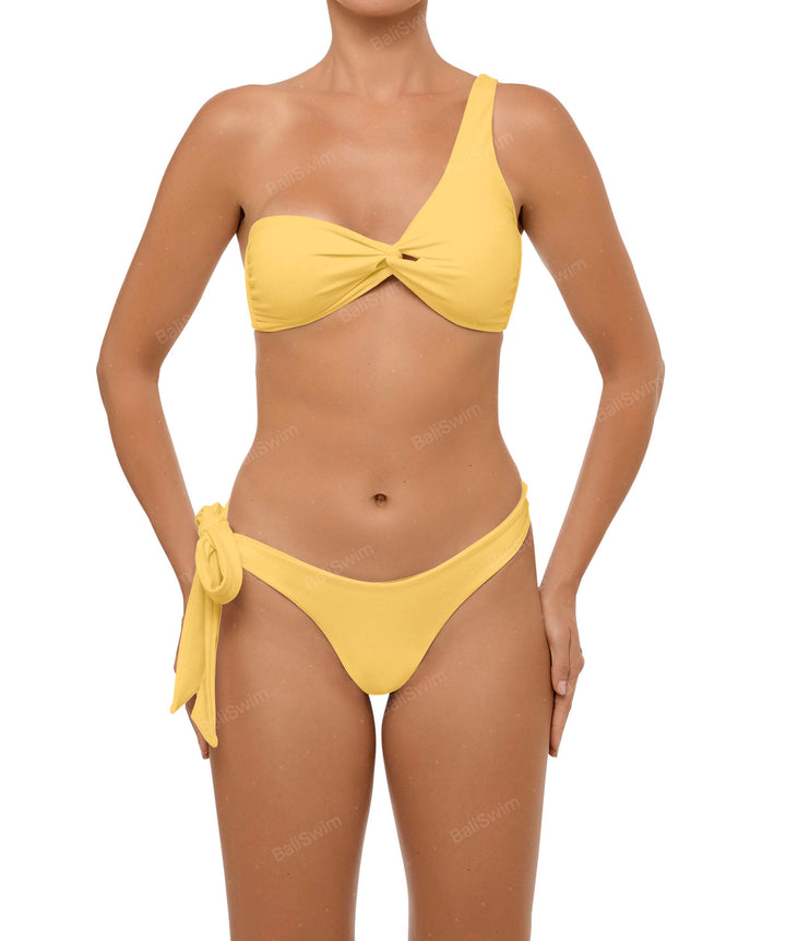 BSWS-T109 Asymmetric Loop Bikini Top