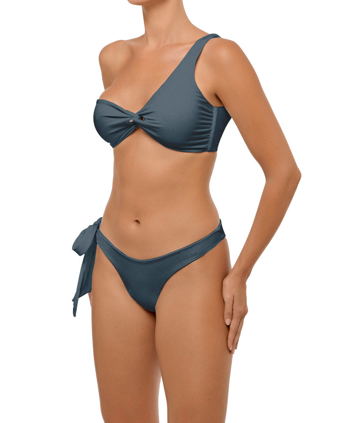 BSWS-T109 Asymmetric Loop Bikini Top