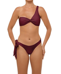 BSWS-B109 Single Side Wide Tie Side Bikini Bottom