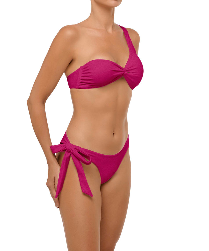 BSWS-B109 Single Side Wide Tie Side Bikini Bottom