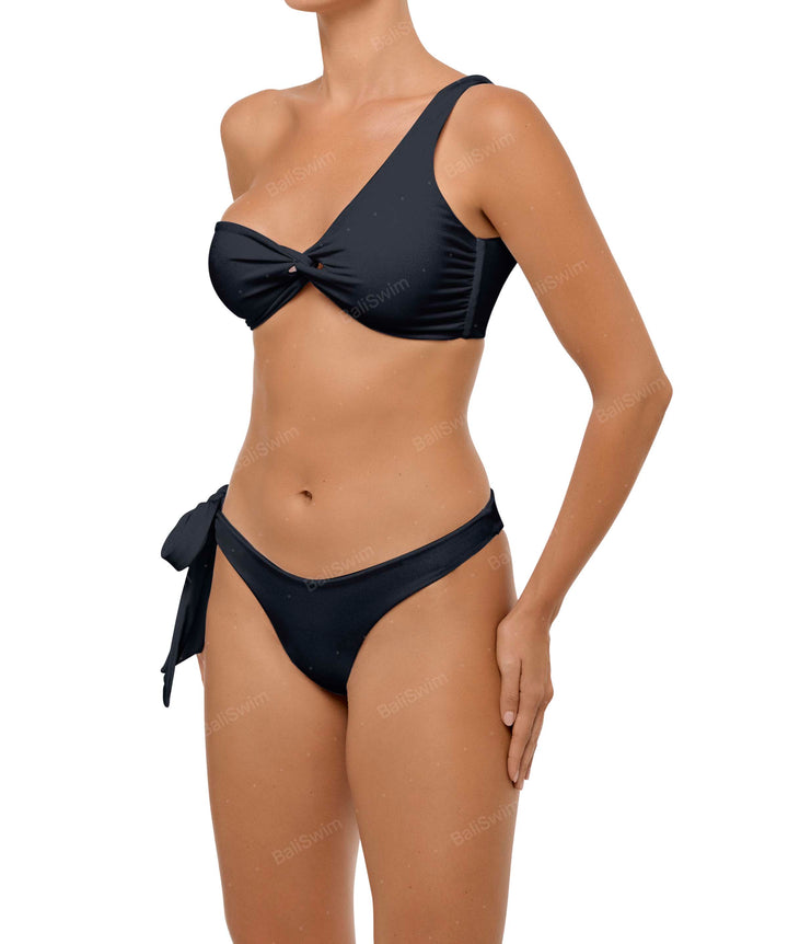BSWS-T109 Asymmetric Loop Bikini Top