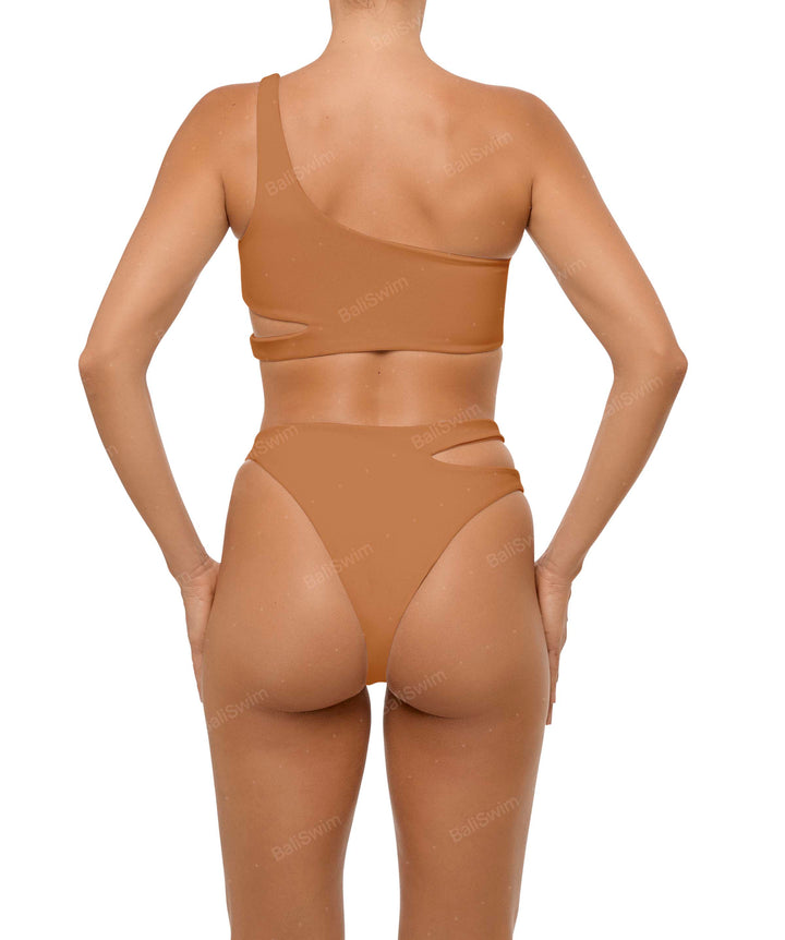 BSWS-T110 Asymmetric Cutout Bikini Top