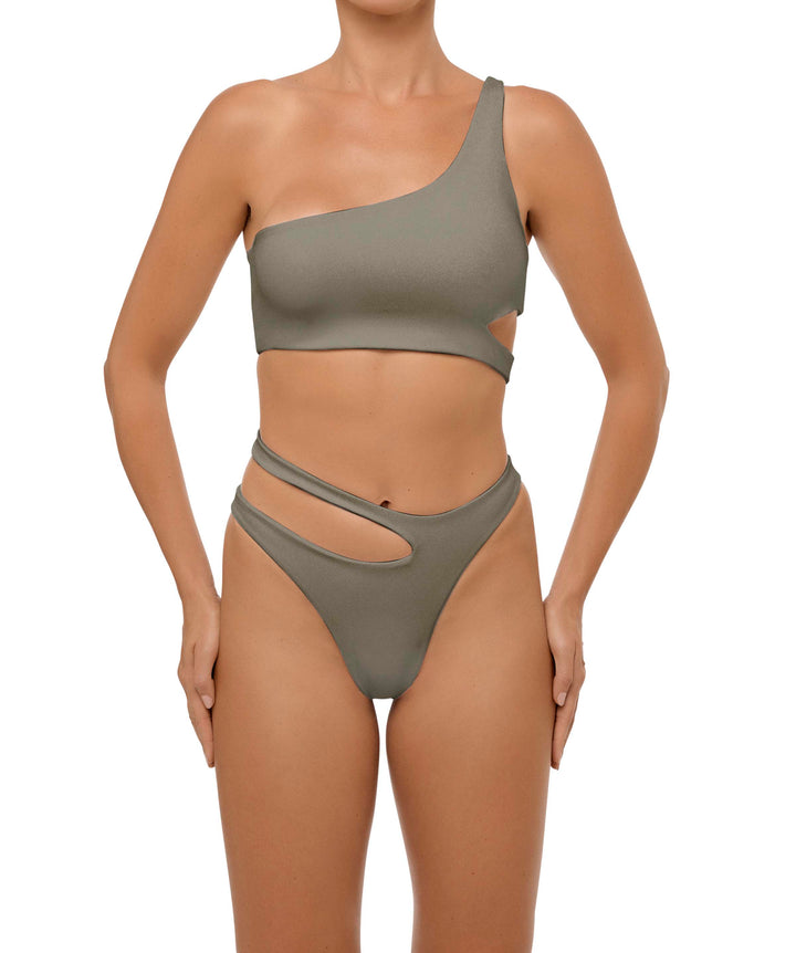 BSWS-T110 Asymmetric Cutout Bikini Top