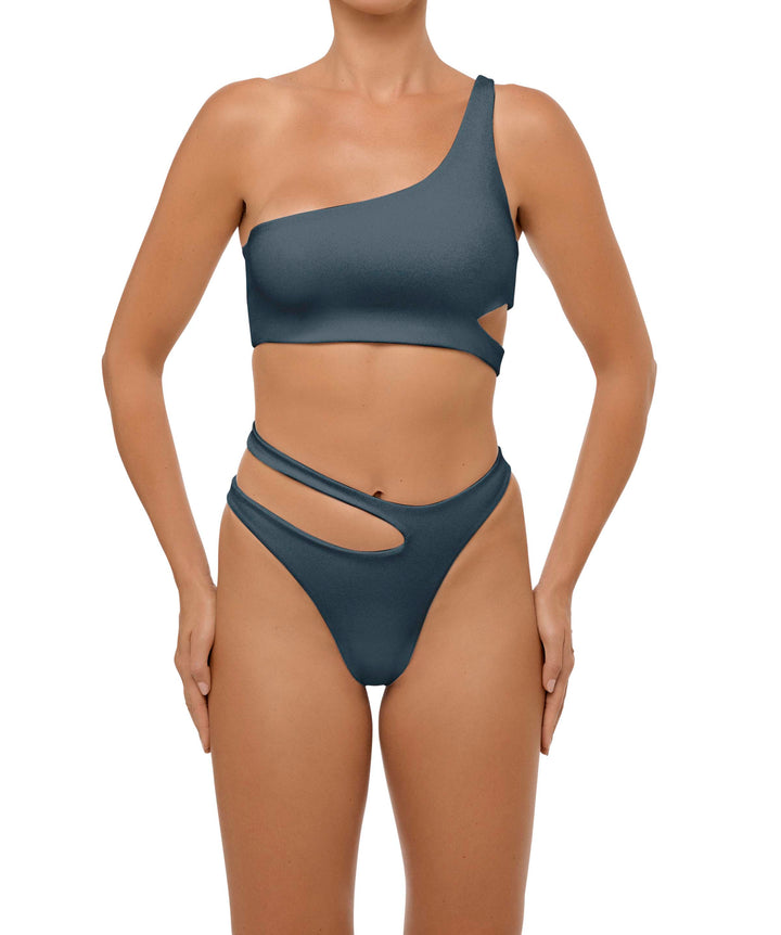 BSWS-T110 Asymmetric Cutout Bikini Top