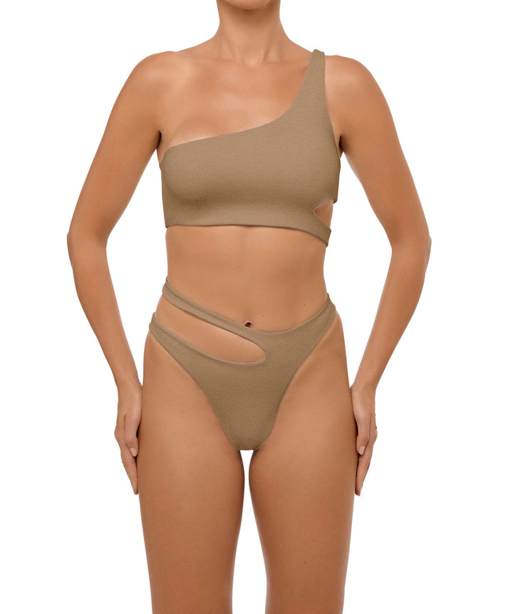 BSWS-T110 Asymmetric Cutout Bikini Top