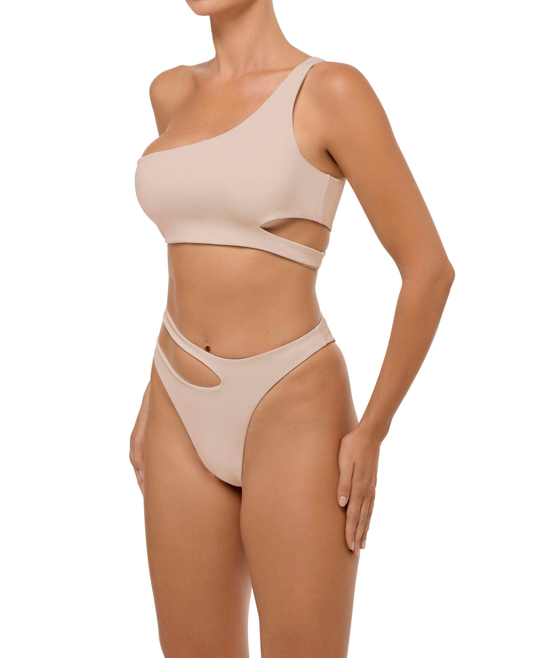 BSWS-T110 Asymmetric Cutout Bikini Top