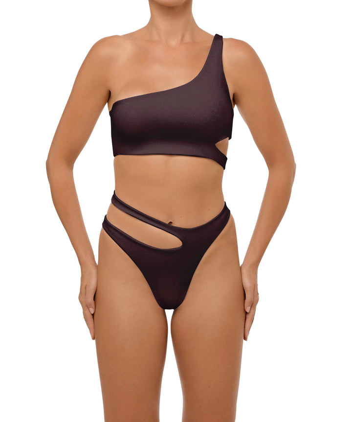 BSWS-T110 Asymmetric Cutout Bikini Top