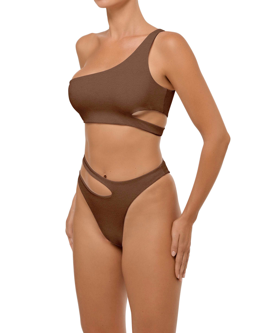 BSWS-T110 Asymmetric Cutout Bikini Top