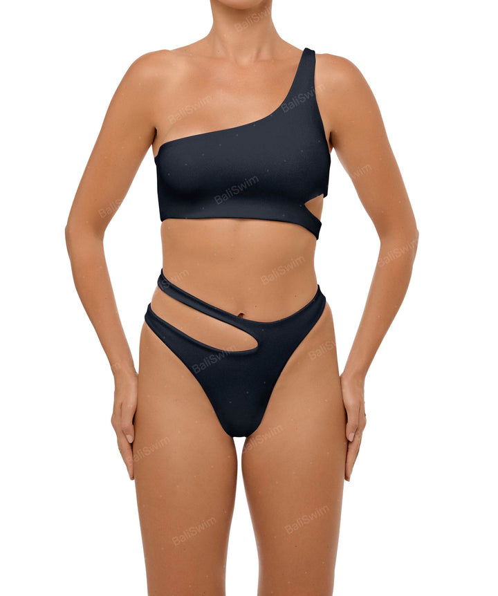 BSWS-T110 Asymmetric Cutout Bikini Top