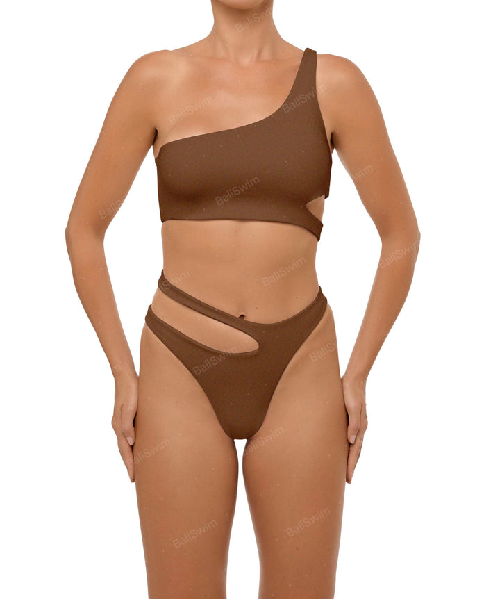 BSWS-T110 Asymmetric Cutout Bikini Top