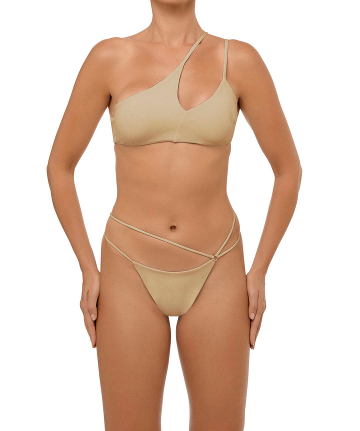 BSWS-B111 Asymmetrical Strappy Bikini Bottom
