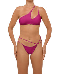 BSWS-B111 Asymmetrical Strappy Bikini Bottom