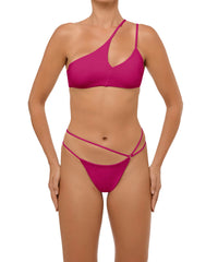 BSWS-B111 Asymmetrical Strappy Bikini Bottom