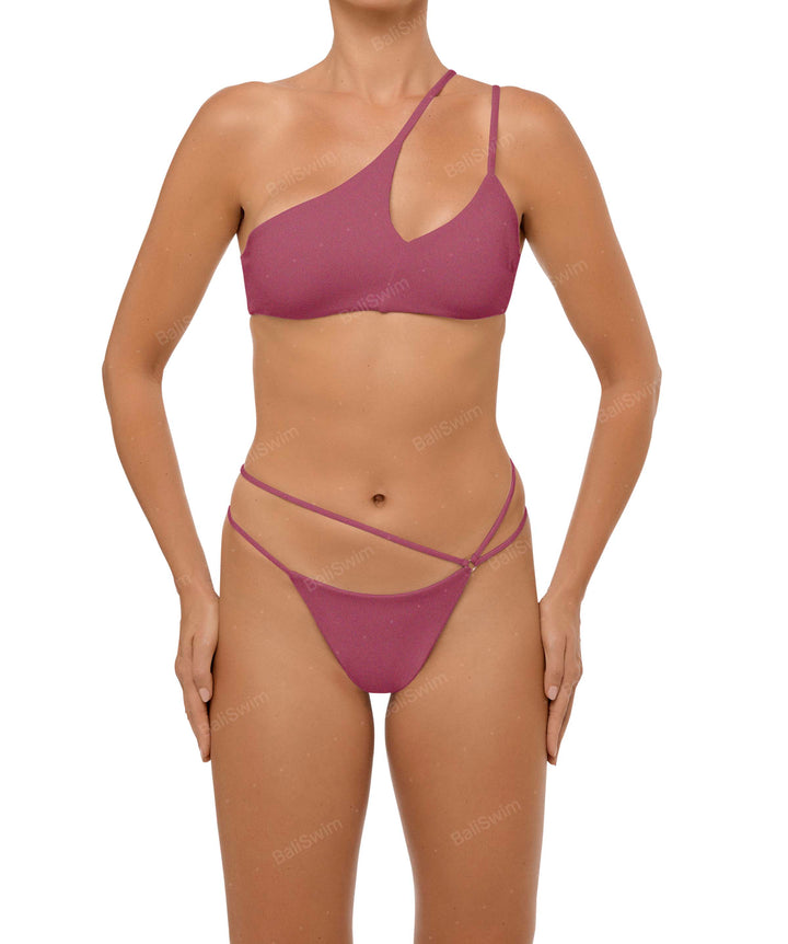 BSWS-B111 Asymmetrical Strappy Bikini Bottom