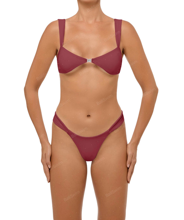 BSWS-T112 Front Clasp Closure Bikini Top