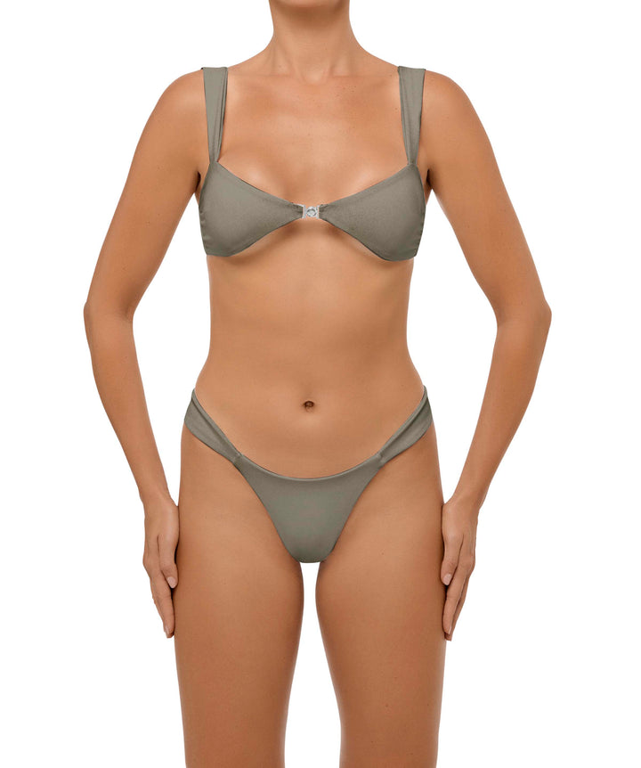BSWS-T112 Front Claps Closure Bralette Top