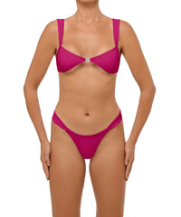 BSWS-T112 Front Claps Closure Bralette Top
