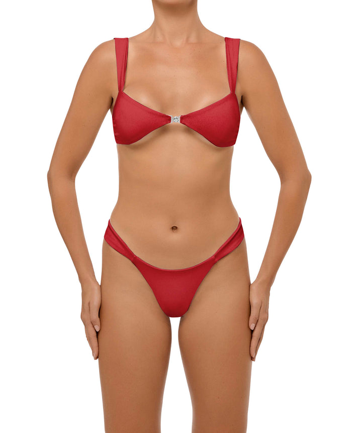 BSWS-T112 Front Claps Closure Bralette Top