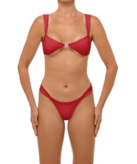BSWS-T112 Front Claps Closure Bralette Top