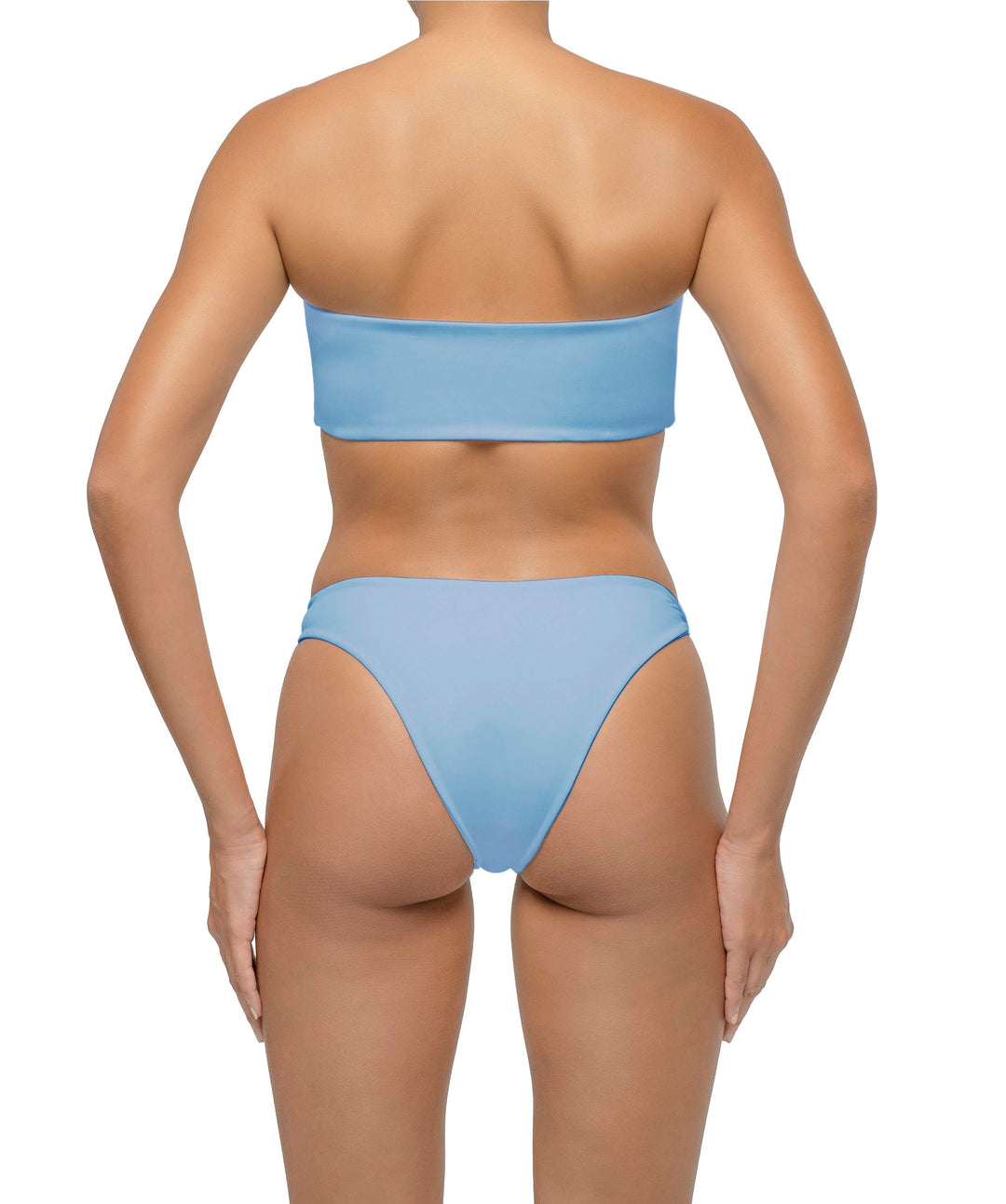 BSWS-T114 Knotted Bandeau Bikini Top