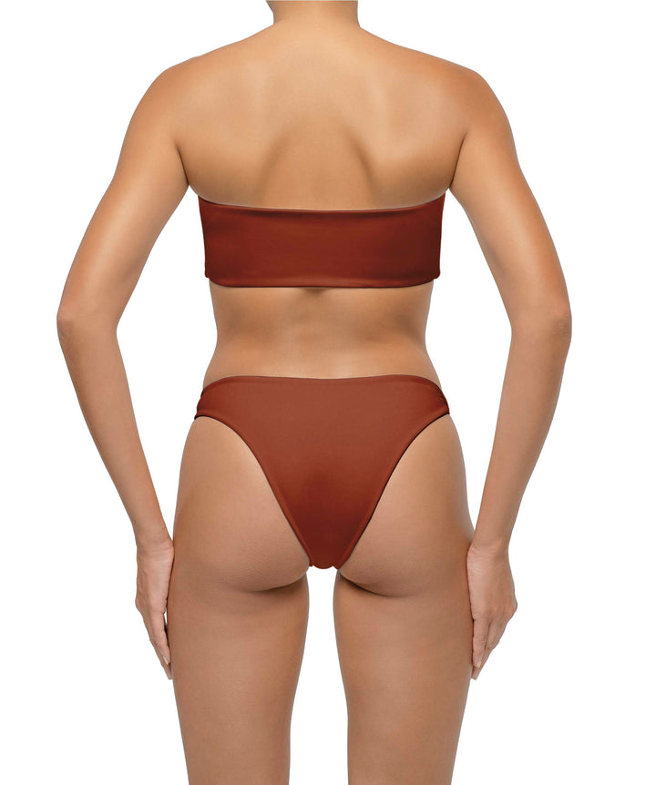 BSWS-T114 Knotted Bandeau Bikini Top