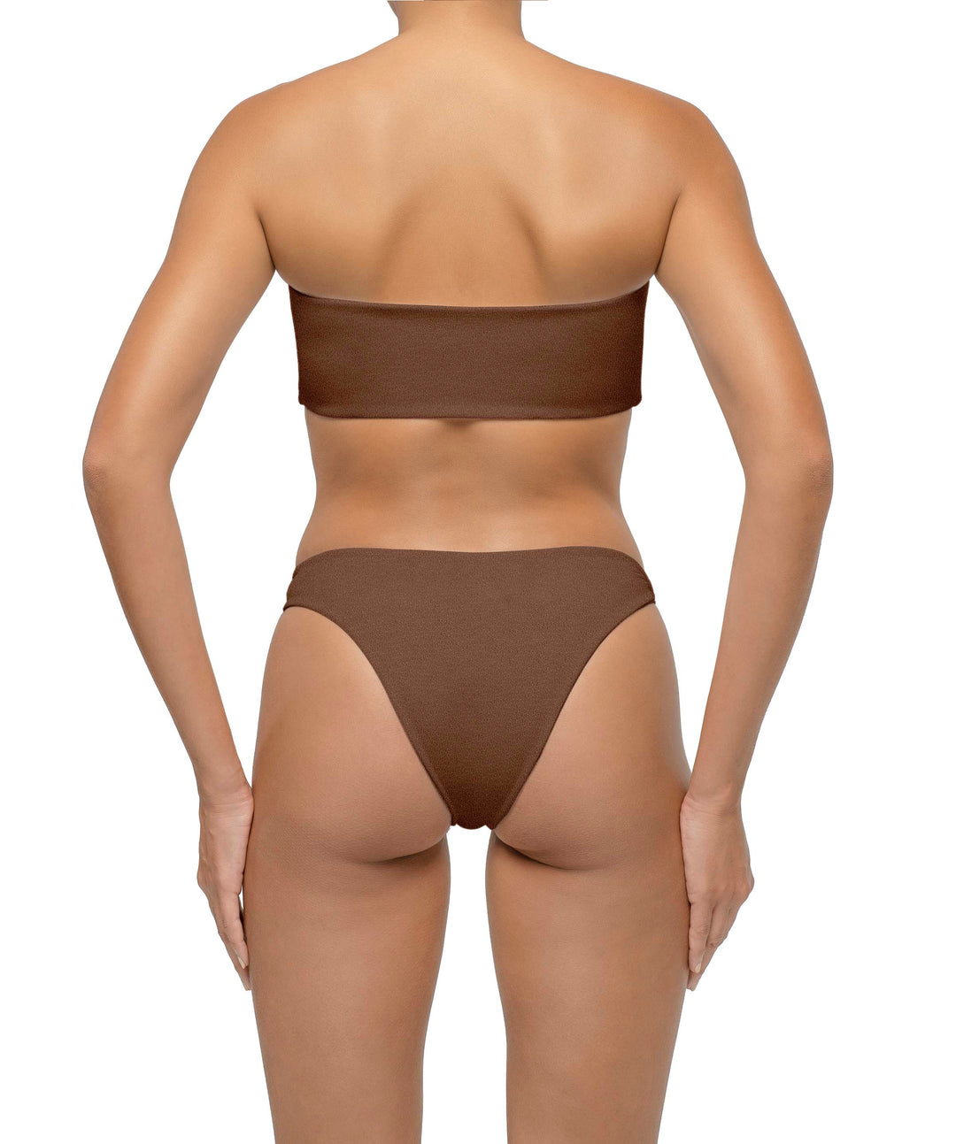 BSWS-T114 Knotted Bandeau Bikini Top