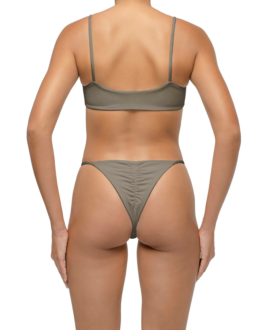 BSWS-B116 Ruched Bikini Bottom