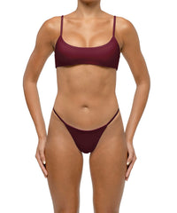 BSWS-B116 Ruched Bikini Bottom