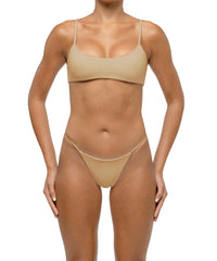 BSWS-B116 Ruched Bikini Bottom