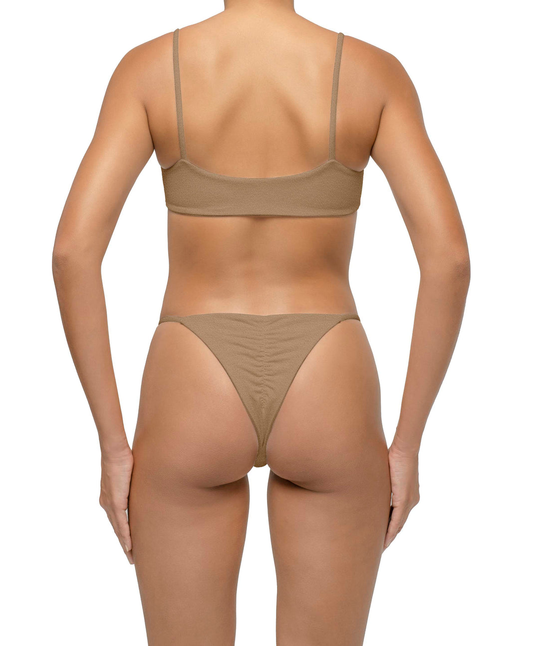 BSWS-B116 Ruched Bikini Bottom