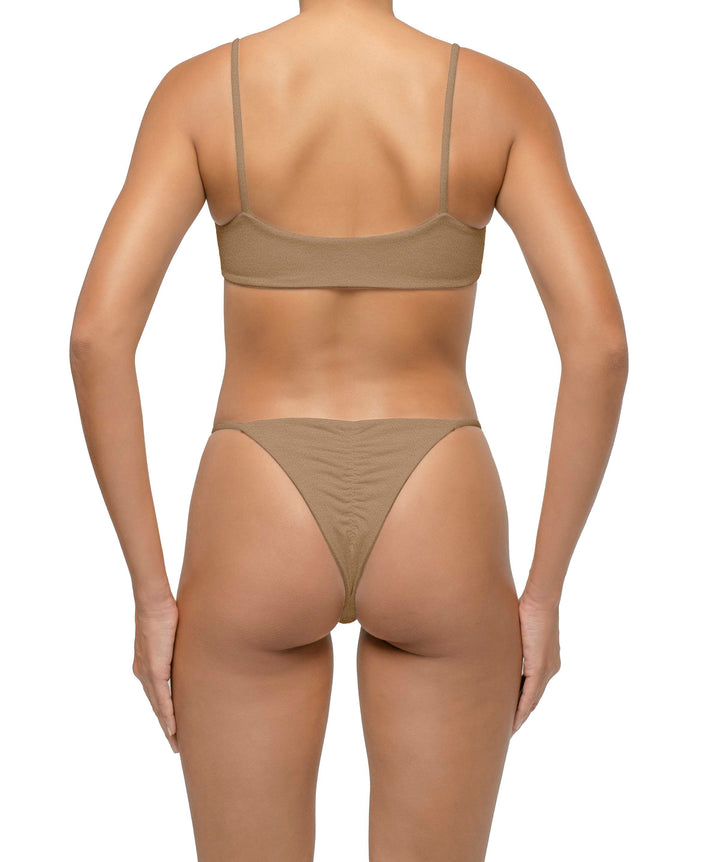 BSWS-T116 Curved Neckline Bikini Top