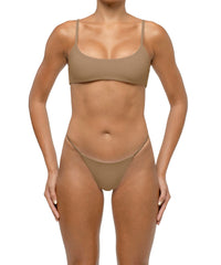 BSWS-B116 Ruched Bikini Bottom